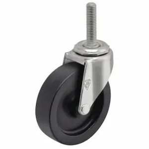 SHEPHERD CASTER PRE20634ZN-3E NSF-Listed Sanitary Threaded Stem Caster, 2 Inch Wheel Dia, 90 lbs, Swivel Caster | CU2QJG 60FA34