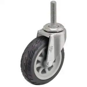 SHEPHERD CASTER PRE30634ZN-NOM NSF-Listed Sanitary Threaded Stem Caster, 3 Inch Wheel Dia, 110 lbs, Swivel Caster | CU2QJL 60FA86