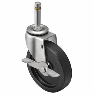 SHEPHERD CASTER PRE50273ZN-3EB NSF-Listed Sanitary Friction-Ring Stem Caster, 5 Inch Wheel Dia, 150 lbs | CU2QLY 60FC22