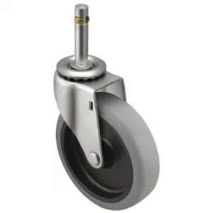 SHEPHERD CASTER PRE40273ZN-TPU Sanitary Plate Caster, 4 Inch Dia, Swivel Caster | CU2PXT 60FC11