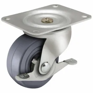 SHEPHERD CASTER PSQ20112ZN-3HB Economy Sanitary Plate Caster | CU2QAY 60EZ02