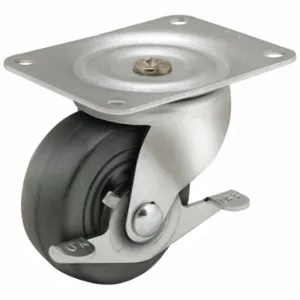 SHEPHERD CASTER PSQ25115ZN-3RB Economy Sanitary Plate Caster | CU2QAZ 60EZ10