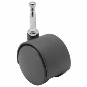 SHEPHERD CASTER PTW40302BK Stem Caster, Swivel Caster, Pla Inch, Non-Marking, No Brake Included | CU2QFM 60FC71