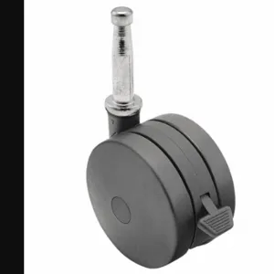 SHEPHERD CASTER PUT75302BK-B Stem Caster, Swivel Caster With Brake, Plain | CU2QFB 60FD19