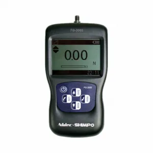 SHIMPO FG-3003 Digital Force Gauge, 4 Digit Lcd, 10N, +/-0.3% Fs Accuracy, Kg/Lb/Oz, Usb Or Rs-232 | CU2QNZ 45AE75