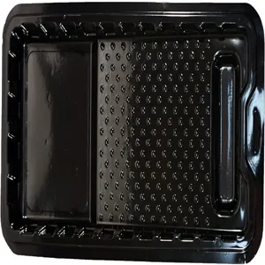 SHUR-LINE 12050C Tray, 4 Inch Length, Black | CH4PLY