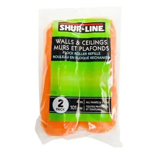 SHUR-LINE 2006699 Mini Roller, 4 Inch Length, Foam Flocked | CH4PLE