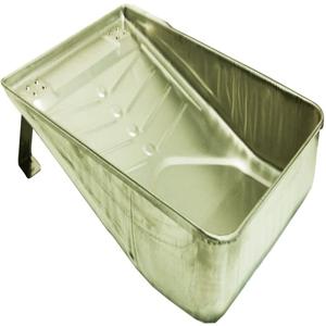 SHUR-LINE 50265 Tray, 9 Inch Length, Shallow, Metal | CH4PPX