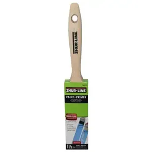 SHUR-LINE 70001FV30 Flat Paint Brush, 3 Inch Length | CH4PDQ