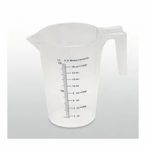 FUNNEL KING 94120 Measuring Container Fixed Spout 500 Ml | AD6ZQP 4CUP5