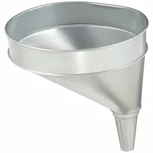 FUNNEL KING 94465 Galvanized Offest Funnel, 6 Qt. Capacity | CD3VFP 53KJ40