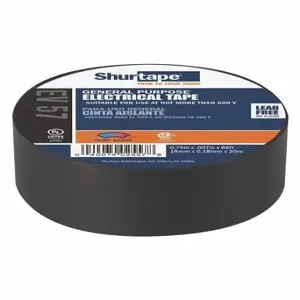 SHURTAPE EV 057 Insulating Electrical Tape, EV 57, Vinyl, 3/4 Inch x 66 ft | CU2QXC 49XZ33