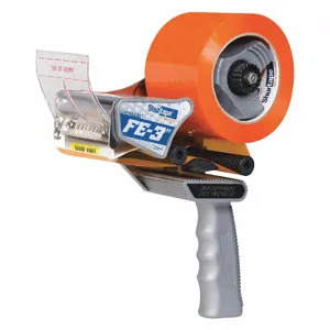 SHURTAPE FE 3 Handheld Tape Dispenser, Heavy, 3 Inch Max Tape Width, 3 Inch Tape Core Dia, Pistol | CU2QWZ 53XM25