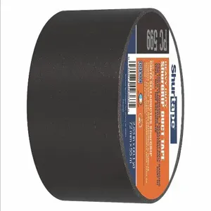 SHURTAPE PC 009 BLK-72mm x 55m-16 rls/cs Duct Tape, 2 13/16 Inch x 60 yd., Black, Continuous Roll | CN2RGM PC 600 / 36NH72