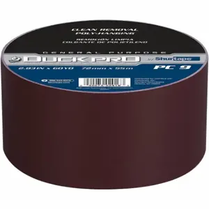 SHURTAPE PC 009 BRG - 72mm x 55m Duct Tape, Heavy Duty, 2 13/16 Inch X 60 Yd, Burgundy, Continuous Roll | CU2QWQ 807A36