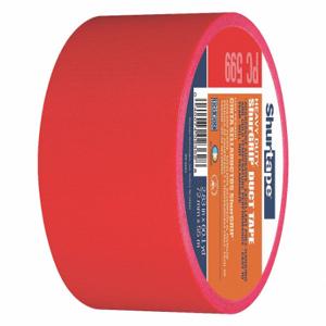 SHURTAPE PC 009 RED-72mm x 55m-16 rls/cs Duct Tape, 2 13/16 Inch X 60 Yd, Red, Continuous Roll, Pack Qty 1 | CU2QWM 49JR15
