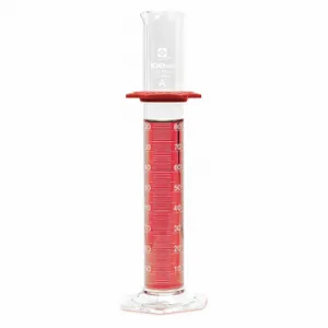 SIBATA 2351A-10 Graduated Cylinder, 10 mL Labware Capacity Metric, 0.1 mL Graduation Subdivisions, A | CU2QXY 55EZ51