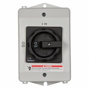 SIEMENS 3LD22640TB510US2 Safety Switch, Non-Fusible, 30 A, Three Phase, 690 Vac, Non-Metallic | CU2WPP 20RC50