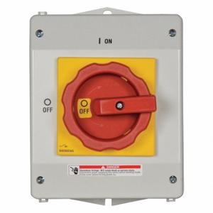 SIEMENS 3LD25651GP530US2 Safety Switch, Non-Fusible, 63 A, Three Phase, 690 Vac, Non-Metallic | CU2WQR 20RC58