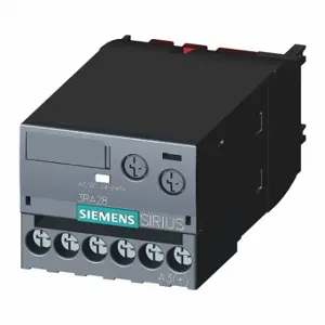 SIEMENS 3RA28111CW10 Timing Relay, Front Mounting 3Rt2 Contactors, On-Delay, 100 Sec, 24 To 240 Vac/Dc | CU2WFD 13A268