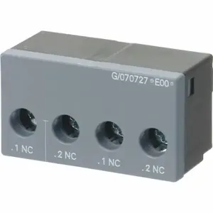 SIEMENS 3RA6911-1A Auxilary Switch, Auxilary Switch, 3RA69 Series Compact Starters, Plug In | CN9GGD 13M841