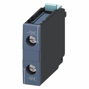 SIEMENS 3RH1921-1CD01 Auxiliary Switch, Auxiliary Switch, 3RT1 Contactors, Front, 1 NC Aux. Contacts | CN9GHE 56JV76