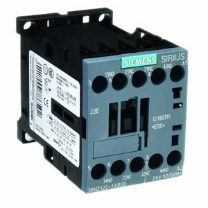 SIEMENS 3RH21221AB00 Iec Control Relay, 24 V Ac Coil Volt | CU2RYN 13A163