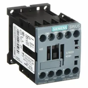 SIEMENS 3RH21401AK60 Iec Control Relay, 110 V Ac Coil Volt | CU2RYC 13A179