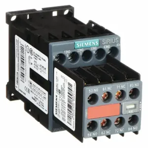 SIEMENS 3RH22621BB40 Iec Control Relay, 24 V Dc Coil Volt | CU2RYW 44P009