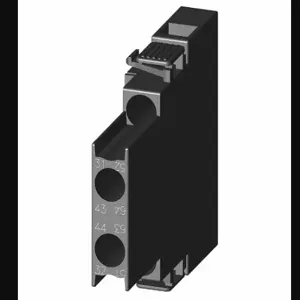 SIEMENS 3RH29211DA11 Auxiliary Contact Block, Auxiliary Contact Block, 3RT2/S0 Frame Contactors, Side | CN9GGE 13A136