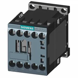 SIEMENS 3RT20151AP61 Iec Magnetic Contactor, 220/240 VAC Coil Volts, 7 A, 1No | CU2TDN 13Y525