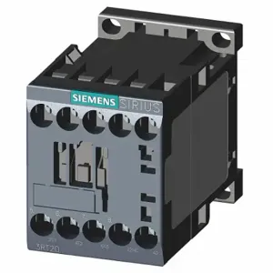 SIEMENS 3RT20171AB02 Iec Magnetic Contactor, 24 VAC Coil Volts, 12 A, 1Nc | CU2TEB 13Y544