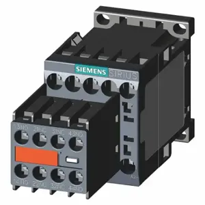 SIEMENS 3RT20171AK643MA0 Iec Magnetic Contactor, 110/120 VAC Coil Volts, 12 A, 2No/2Nc | CU2RZR 13Y553