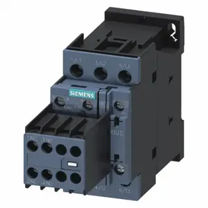 SIEMENS 3RT20241AG24 Power Contactor, 110 V AC Coil Volts, 12 A Full Load Amps-Inductive, 2No/2Nc | CU2THJ 56JW61