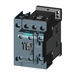 SIEMENS 3RT23261AC20 Iec Magnetic Contactor, 24 VAC Coil Volts, 1No/1Nc | CU2TEL 44P024