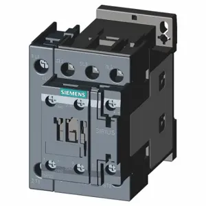 SIEMENS 3RT23251AK60 Iec Magnetic Contactor, 110/120 VAC Coil Volts, 1No/1Nc | CU2TAB 13Y701