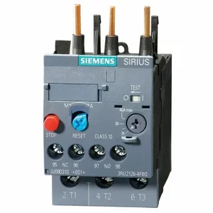 SIEMENS 3RU21261FB0 Overload Relay, 3.5 To 5.0A, 103 Poles, Thermal, Iec Style Overload Relay | CU2VQG 13A209