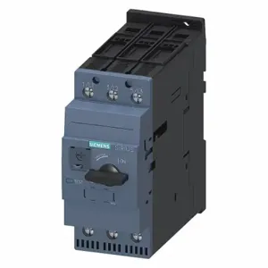 SIEMENS 3RV20314JA10 Manual Motor Starter, Rotary Knob, No Enclosure, 54 to 65, 54 to 65A, 3 Poles, 690V AC | CU2UZZ 499K25