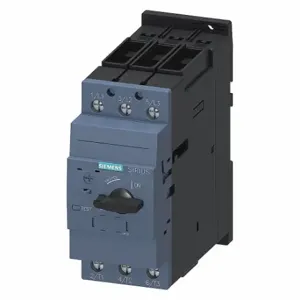 SIEMENS 3RV20314PA10 Manual Motor Starter, Rotary Knob, No Enclosure, 28 to 36, 28 to 36A, 3 Poles, 690V AC | CU2UZR 499K26