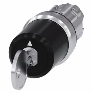 SIEMENS 3SU1050-5BL31-0AA0 Non-Illuminated Selector Switch, 22 mm Size, 3 Position, Metal | CU2WWA 411K16