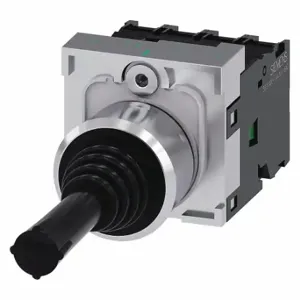 SIEMENS 3SU1150-7AF88-1QA0 Joystick Operator, Action Momentary, 4NO, 10A at 600V AC/1A at 600V DC, 4 Directions | CU2UQD 411K21