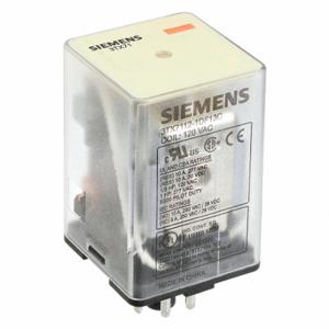 SIEMENS 3TX7112-1DF13C Plug-In Relay, Socket Mounted, 10 A Current Rating, 120VAC, 8 Pins/Terminals, DPDT | CP4MBT 330L47