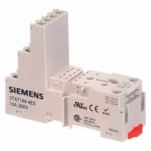 SIEMENS 3TX7144-4E5 Relay Socket, 14 Pins | CU2WEL 56JX91