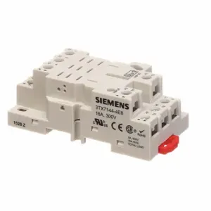 SIEMENS 3TX71444E8 Relay Socket, 11 Pins | CU2WEH 56JX94