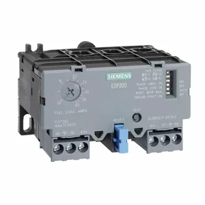 SIEMENS 3UB81234EW2 Overload Relay, 10.0 to 40.0A, 10/20/30/5, 3 Poles, Electronic, IEC Style Overload Relay | CU2VPJ 44F361