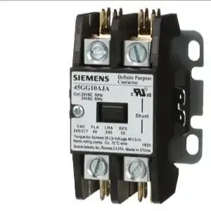 SIEMENS 45GG10AFA Definite Purpose Magnetic Contactor, 1 Poles, 40 A Full Load Amps-Inductive | CU2RLB 56JY20