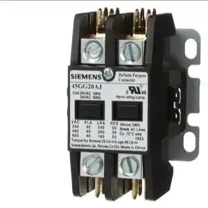 SIEMENS 45GG20AH Definite Purpose Magnetic Contactor, 2 Poles, 40 A Full Load Amps-Inductive | CU2RLG 56JY25