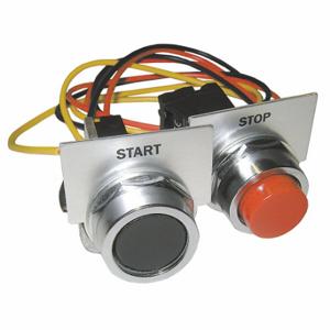 SIEMENS 49SAP05 Push Button Kit, Start/Stop, All Starter Size, 4X/4/12/1, Red/Black, Starter/Contactor | CV4NUM 44F390