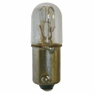 SIEMENS 52AACN Miniature Incandescent Bulb, Incandescent, T3-1/4, Miniature Bayonet, 1W INC | CU2VEH 6FNK1