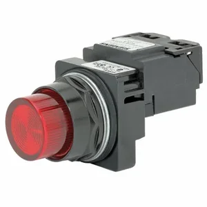 SIEMENS US2:52BL4D2 Pilot Light Complete, 30 mm Size, Full Volt, 24VAC/DC, Red, Incandescent | CU2VWK 41H184